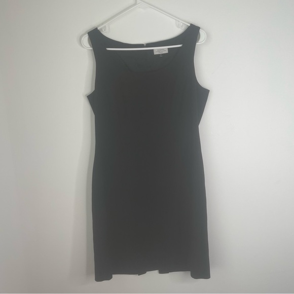 Tahari Classic Black Mini Dress size 8P - Picture 1 of 6